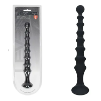 LEVELZ Ribbed Silicone Flared Anal Probe